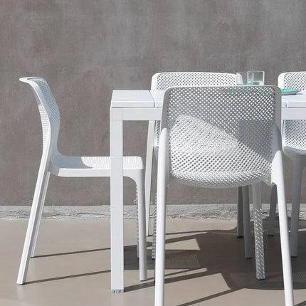 Nardi Bit outdoor armchair white bianco polypropylene UV-stabilised outdoor patio Ireland
