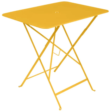 Fermob honey foldable bistro table measuring 77x57 cm