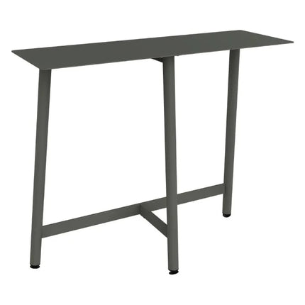 Fermob Bolder Counter bar table with sleek metal surface