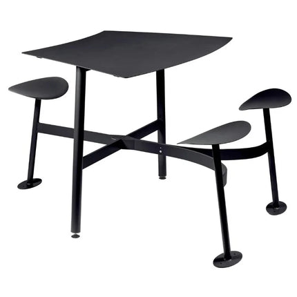Fermob Bolder 3 Seater bar stool with integrated seating