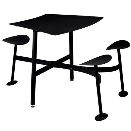 Fermob Bolder 3 Seater bar stool with integrated seating