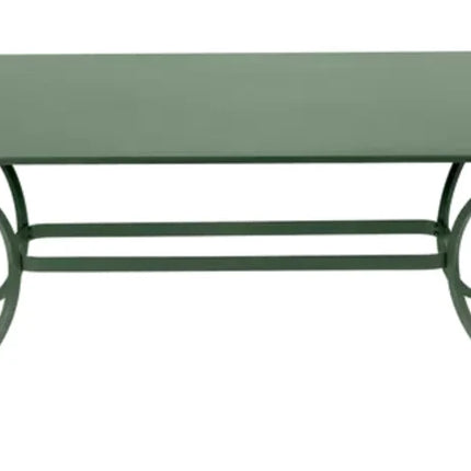 Fermob Romane dining table in gingerbread color