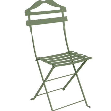  showcasing durable metal frame and classic design for restaurant or garden use.