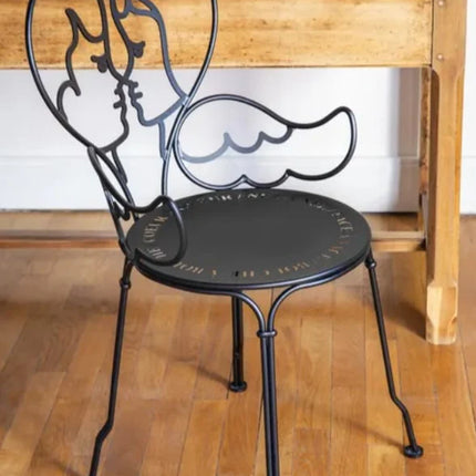 Fermob ANGE metal outdoor chair with romantic French design