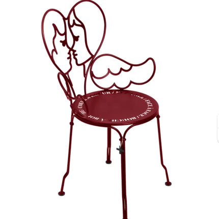 Fermob ANGE metal chair with a romantic outdoor design
