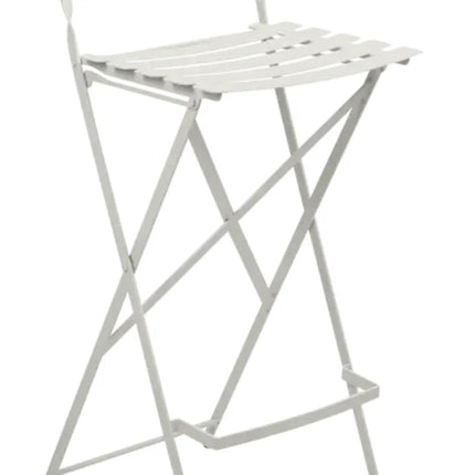  foldable bar chair with outdoor-friendly design and sleek