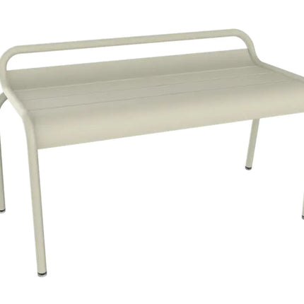  90 cm compact design with slatted seat and sturdy metal frame.