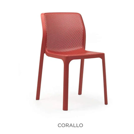 Nardi Bit outdoor armchair corallo polypropylene UV-stabilised modern design outdoor patio Ireland