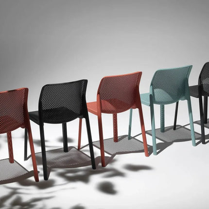 Nardi Bit outdoor armchair corallo polypropylene UV-stabilised outdoor terrace garden Ireland