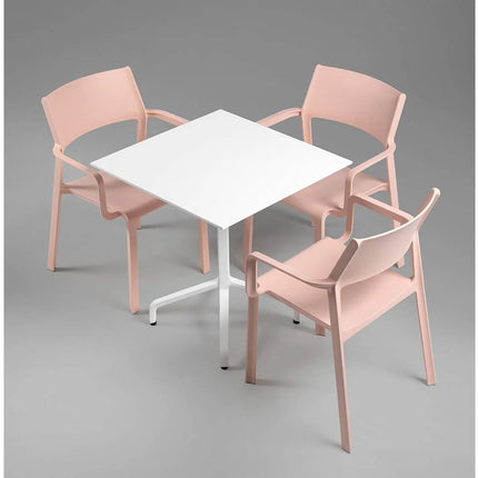 Nardi Trill Armchair in Antracite – slatted outdoor armchair