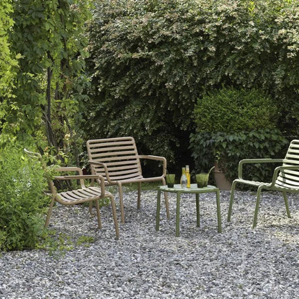 Nardi Doga Relax outdoor chair in Tabacco color