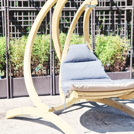 Wooden Swing Chair & Stand Set – photo 7