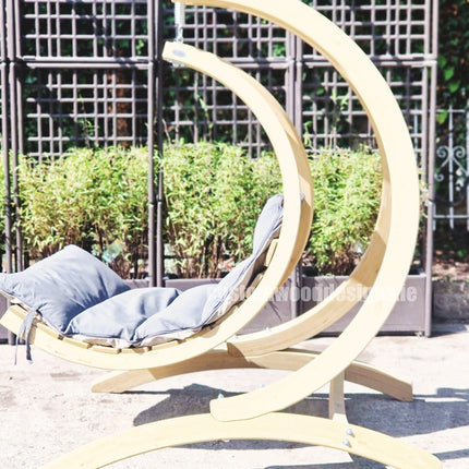 Wooden Swing Chair & Stand Set – photo 4
