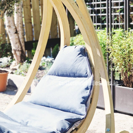 Wooden Swing Chair & Stand Set – photo 5