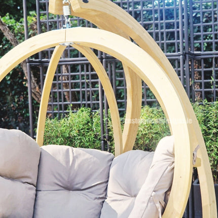 Globo Wooden Hanging Chair & Stand Set – photo 5