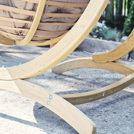 Globo Wooden Hanging Chair & Stand Set – photo 8