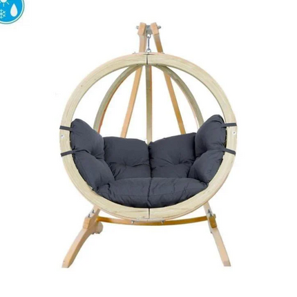 Globo Wooden Hanging Chair & Stand Set in Brisa – CWDH Ireland – photo 14