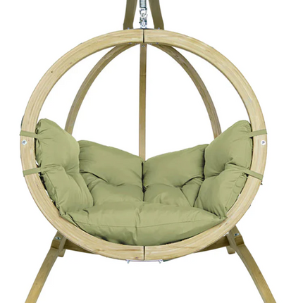 Globo Wooden Hanging Chair & Stand Set in Olive – CWDH Ireland – photo 15