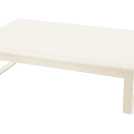 Fermob Bellevie low aluminum lounge table measuring 103x75 cm