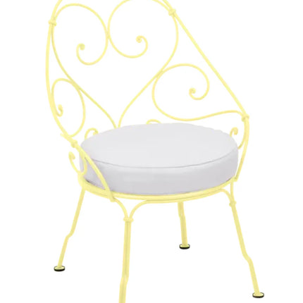 Fermob 1900 Cabriolet outdoor armchair with cushion