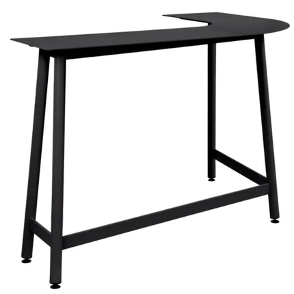 Deep blue Fermob Bolder Corner Counter bar stool