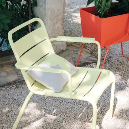 Luxembourg Lounge Chair by Fermob in nutmeg color