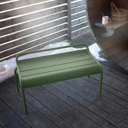 Fermob Luxembourg Stackable Outdoor Bench in aluminium