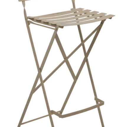 Fermob Bistro high bar stool in vibrant orange