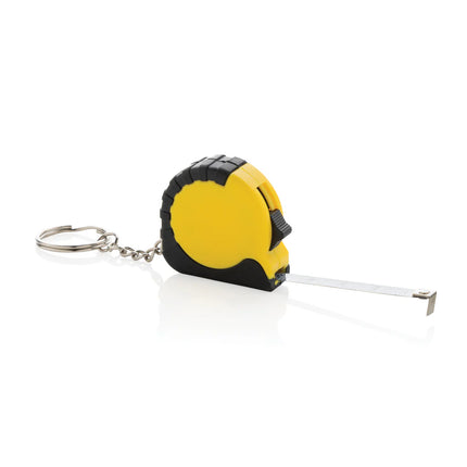 MeasureMate RCS recycled ABS 1-meter tape keychain from XD Collection featuring a compact