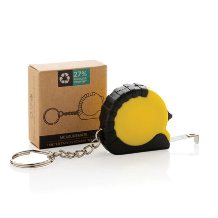  durable lanyard with measuring tape and keyring.