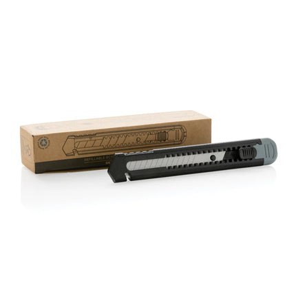  a versatile tool with a plastic handle and snap-off blades.