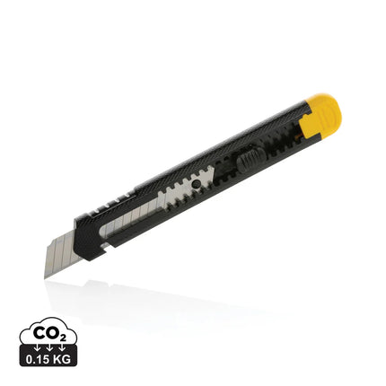 Refillable RCS recycled plastic snap-off knife from XD Collection