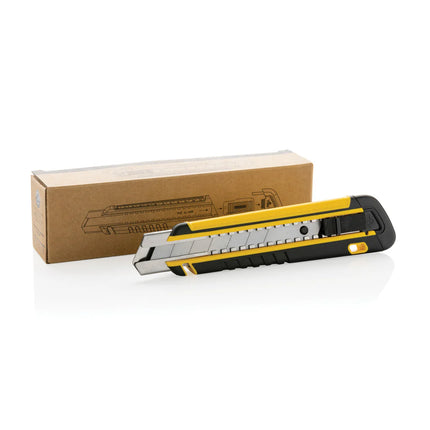 XD Collection refillable RCS plastic heavy-duty snap-off knife with soft grip handle