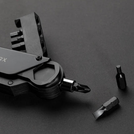  featuring multiple hex and screwdrivers for bike repairs.