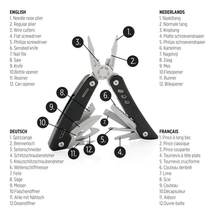 XD Collection solid multitool from Tools & Torches series
