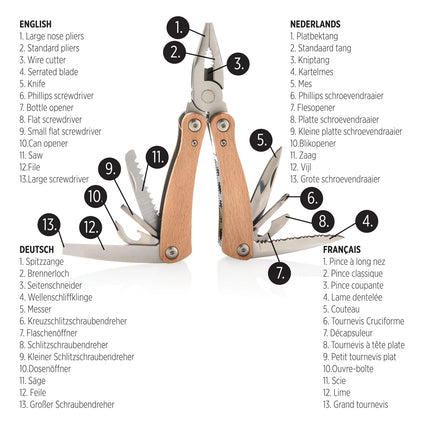 Wood multitool from XD Collection
