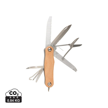 XD Collection wood pocket knife with a wooden handle and compact folding blade