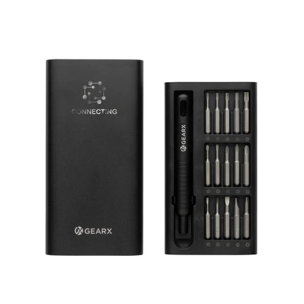 GearX 31-in-1 precision screwdriver set with various screwdrivers and bits