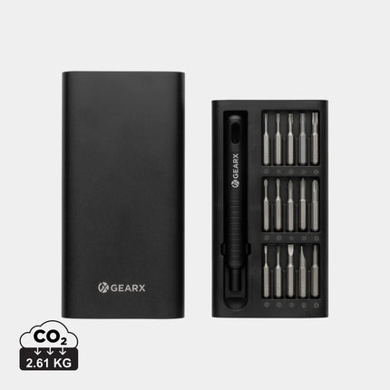 GearX 31-in-1 precision screwdriver set with multiple bits and ergonomic handle