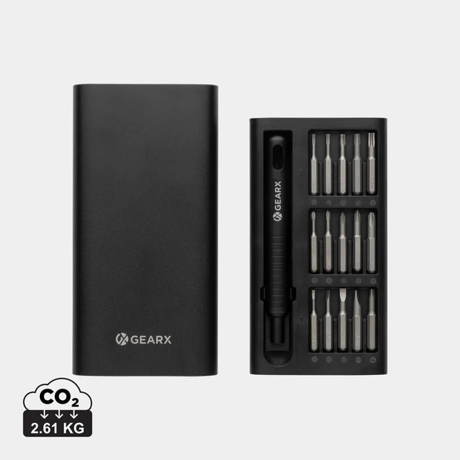 GearX 31-in-1 precision screwdriver set with multiple bits and ergonomic handle