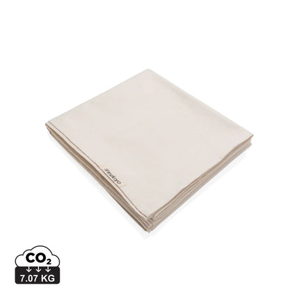 Ukiyo Aware™ 180g cotton tablecloth in 250x140cm with a subtle pattern