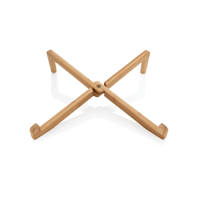  versatile phone and tablet accessory with sleek natural bamboo design.