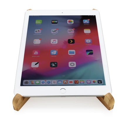 XD Collection bamboo portable laptop stand for phones and tablets
