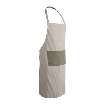 Ukiyo Aware™ 280g cotton deluxe apron with adjustable neck strap and front pockets