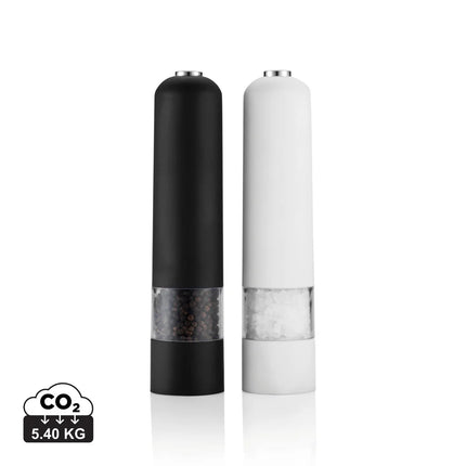Electric pepper and salt mill set by XD Collection