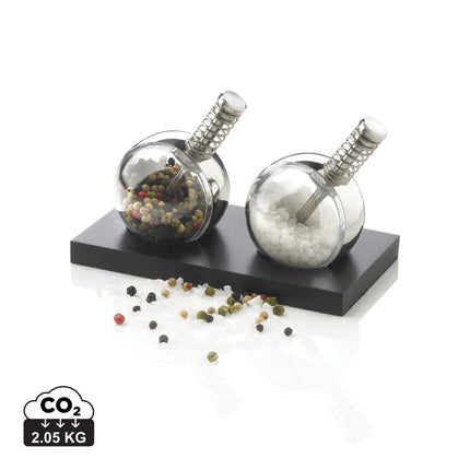 XD Design Planet pepper and salt set with round