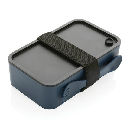  featuring a secure lid and integrated utensil for on-the-go meals.