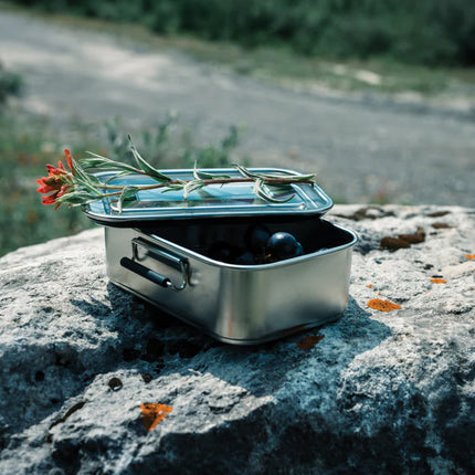 Recycled stainless steel leakproof lunch box from XD Collection