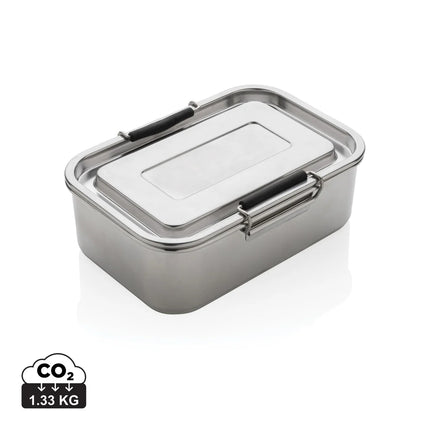 Recycled stainless steel leakproof lunch box from XD Collection