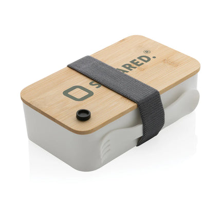 RCS RPP lunchbox by XD Collection with bamboo lid